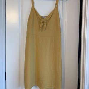 Yellow Hollister dress